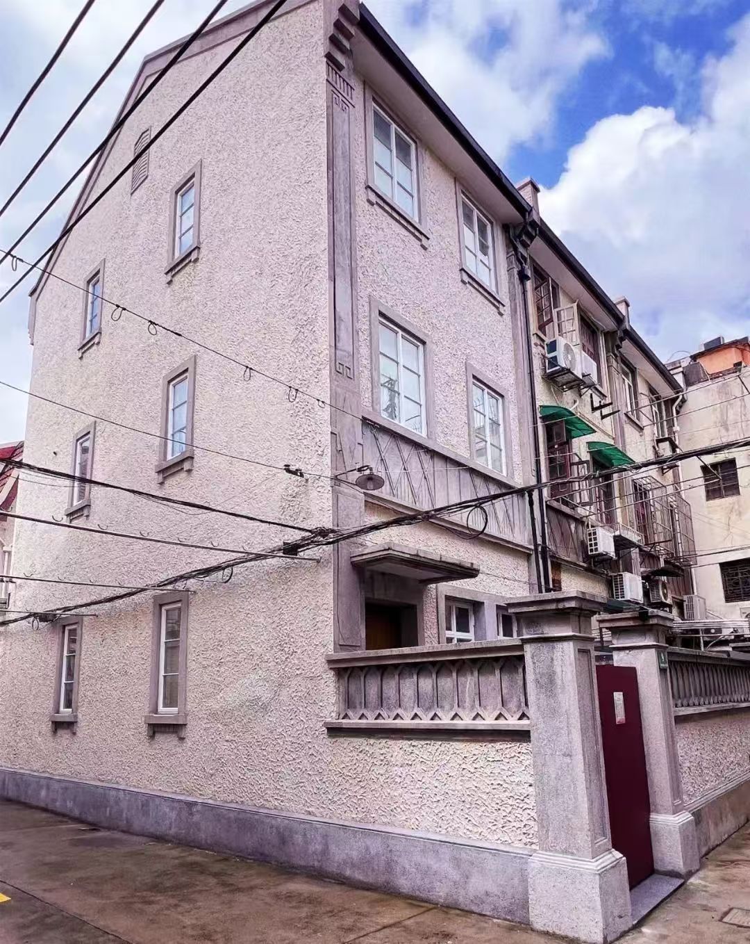 紹興路惠安坊,侘寂風整棟新里,西邊套,三面臨空